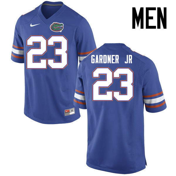 Men Florida Gators #23 Chauncey Gardner Jr. College Football Jerseys Sale-Blue